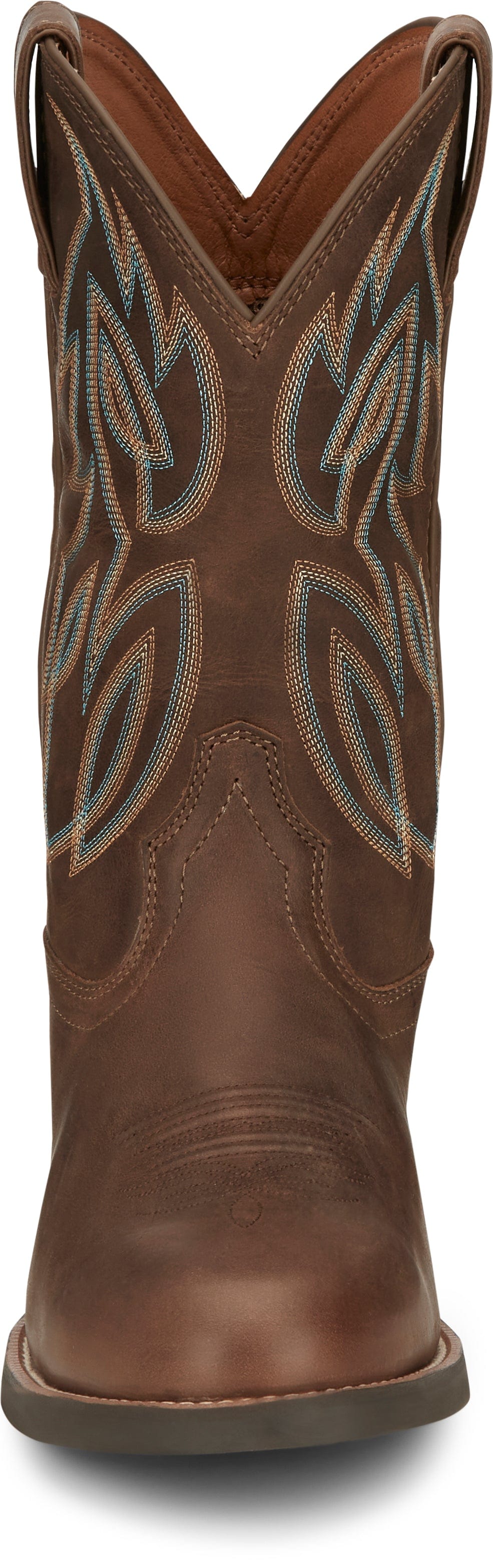 Justin Men's Rendon Pecan Western Boots SE7530 – Russell's Western