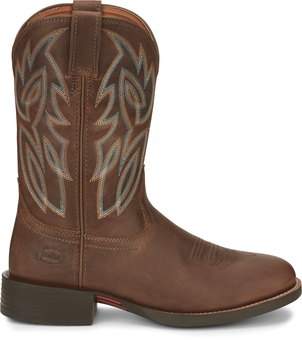 Justin Boots Boots Justin Men's Rendon Pecan Western Boots SE7530