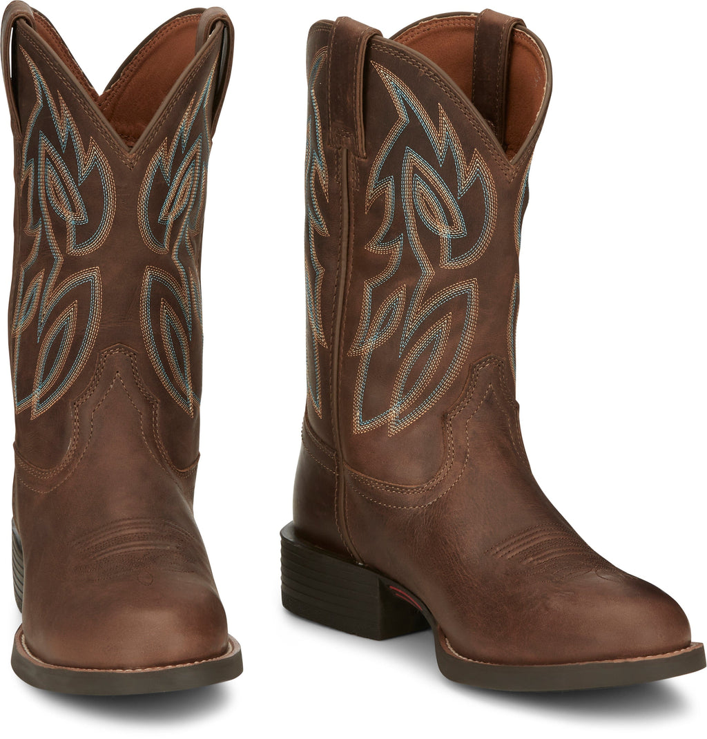 Justin Boots Boots Justin Men's Rendon Pecan Western Boots SE7530