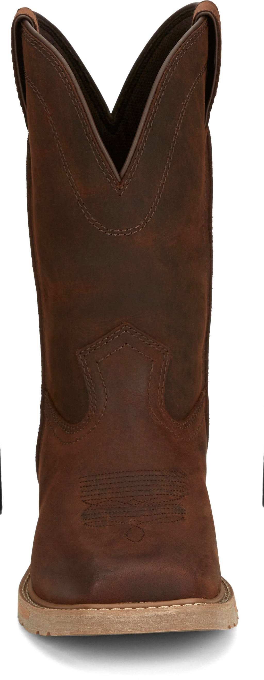 Justin Boots Boots Justin Men's Stampede Buster Pecan Brown Work Boots SE3100
