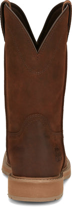 Justin Boots Boots Justin Men's Stampede Buster Pecan Brown Work Boots SE3100