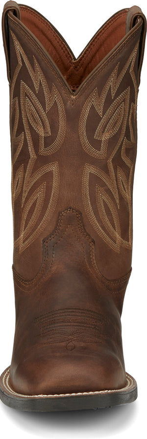 JUSTIN BOOTS Boots Justin Men's Stampede Canter Dusky Brown Western Boots SE7510