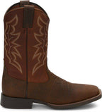 Justin Boots Boots Justin Men's Stampede Chet Pebble Brown Western Boots 7222