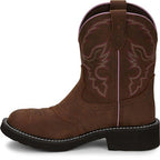 Justin Boots Boots Justin Women's Gypsy Gemma Rustic Aged Bark Round Toe Western Boots - GY9903