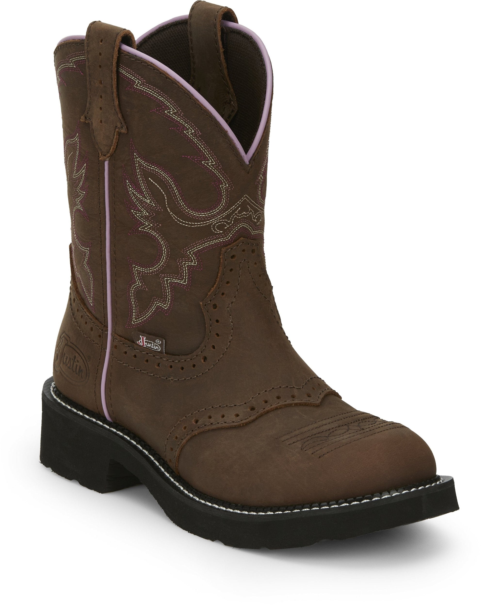 Justin Boots Boots Justin Women's Gypsy Gemma Rustic Aged Bark Round Toe Western Boots - GY9903