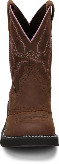 Justin Boots Boots Justin Women's Gypsy Gemma Rustic Aged Bark Round Toe Western Boots - GY9903
