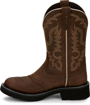 Justin Boots Boots Justin Women's Gypsy Inji Aged Bark Traditional Cowgirl Boots GY9909