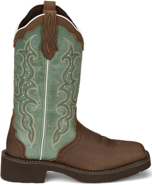 Justin Boots Boots Justin Women's Gypsy Raya Distressed Brown Western Cowgirl Boots GY2904