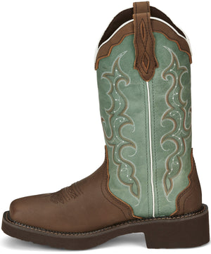 Justin Boots Boots Justin Women's Gypsy Raya Distressed Brown Western Cowgirl Boots GY2904