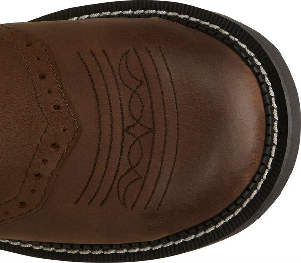 Justin Boots Boots Justin Women's Gypsy Wanette Brown Steel Toe Work Boots - GY9980