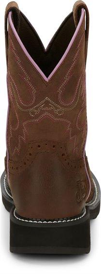 Justin Women's Gypsy Wanette Waterproof Brown Steel Toe Work