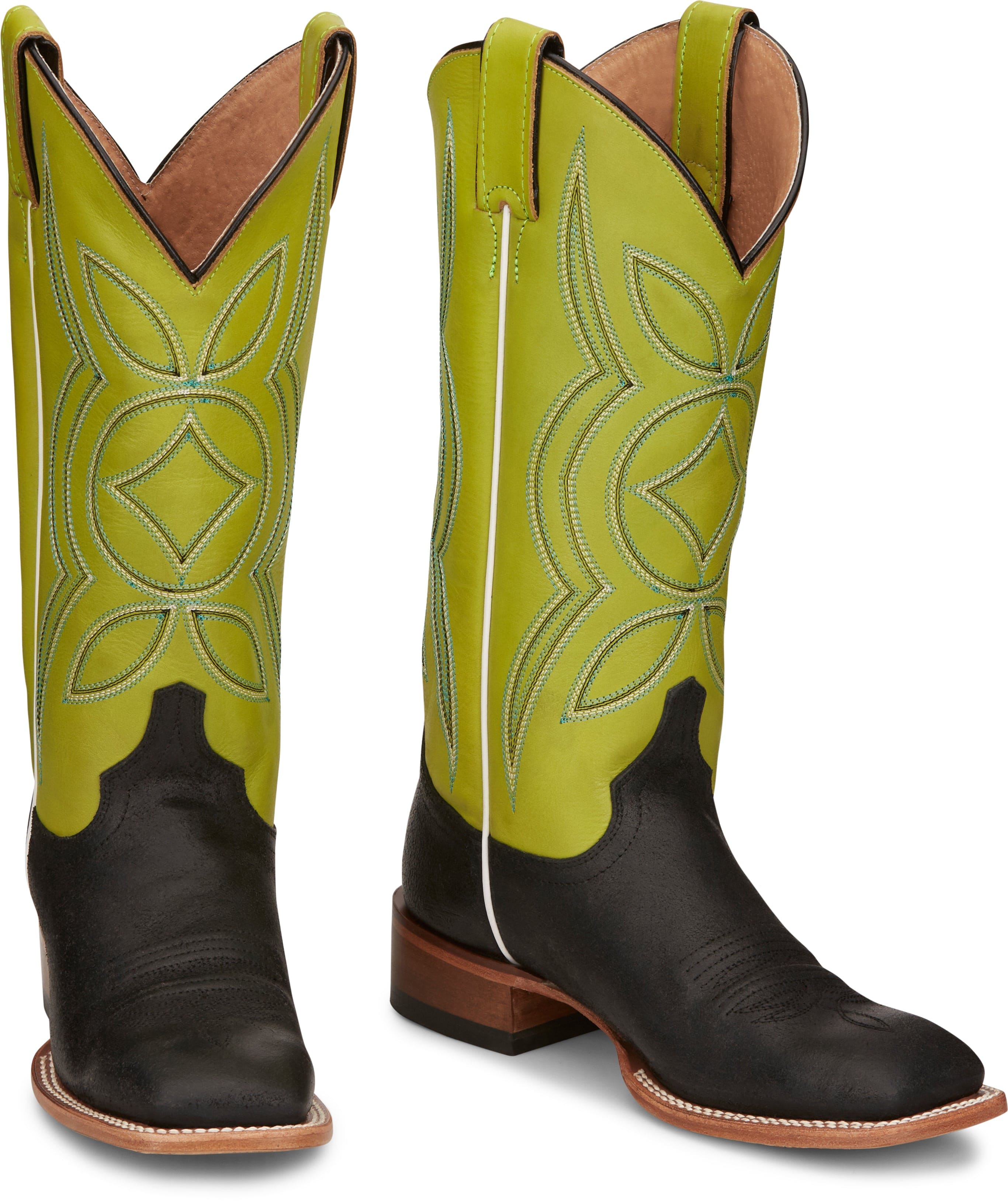 Justin Women's Minick Dusk Black Cowgirl Boots JP2600 – Russell's