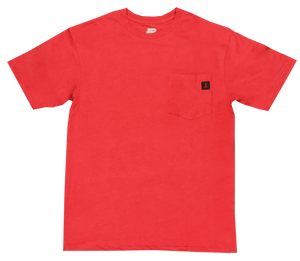 Justin Boots Shirts RED / S Justin Men's Workwear Pocket Tee J-1459