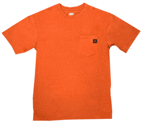 Justin Boots Shirts RUST / S Justin Men's Workwear Pocket Tee J-1459