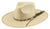 JUSTIN HATS Hats Justin Men’s Tan Southwestern Beaded Band Straw Cowboy Hat JS14TFBURN