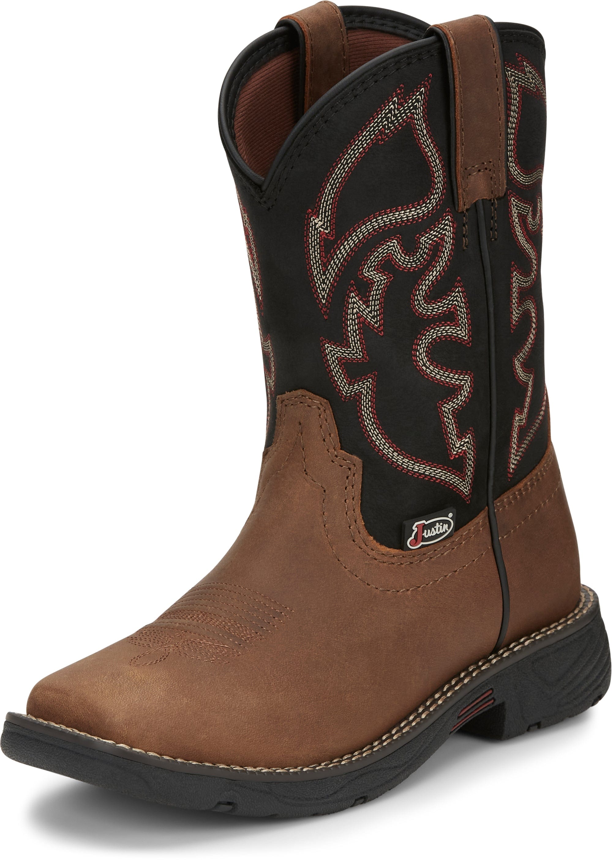 靴 00s JUSTIN Westernboots realleather 10.5 Justin Kids Rush Junior Western Boots JK4337 – Russell's Western