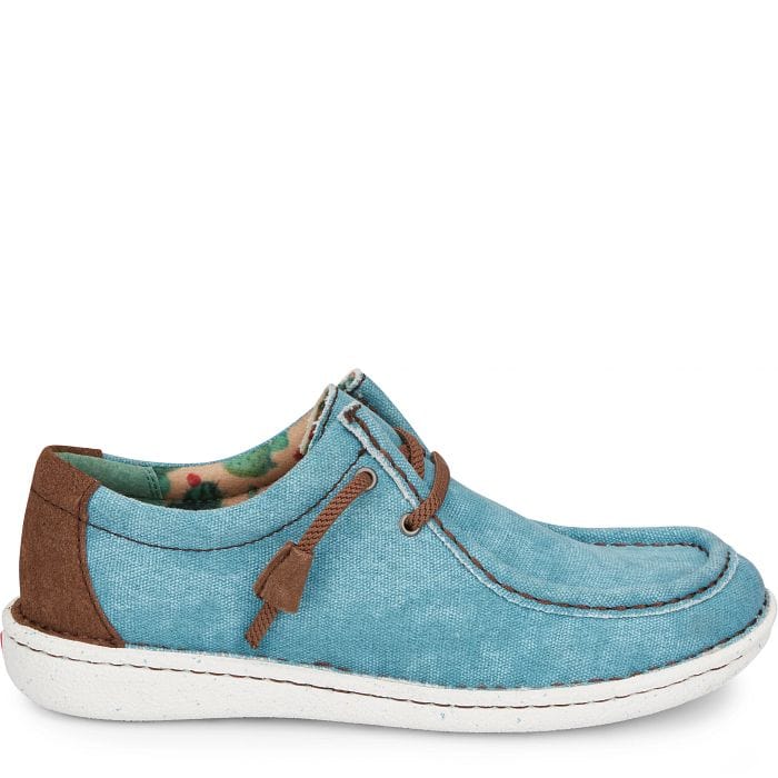 JUSTIN Shoes Justin Women's Hazer Turquoise Slip On Shoes JL170