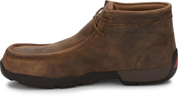Justin Men's Cappie Brown Steel Toe Work Shoe 235 – Russell's
