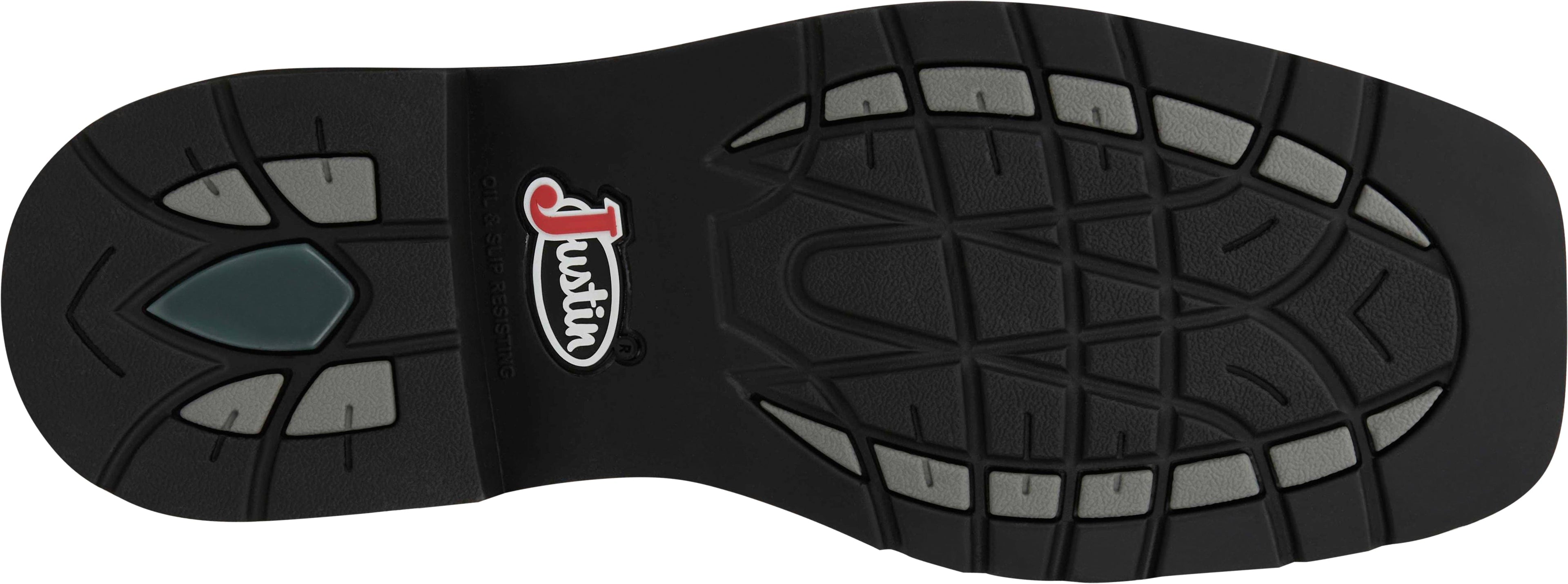 Justin Work Boots Justin Men's Stampede Driller Copper Steel Toe Work Boots SE4684