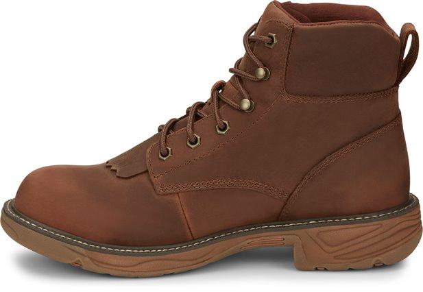 Justin Work Boots Justin Men's Stampede Rush 6" Waterproof Lacer Work Boot SE465