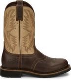 Justin Work Boots Justin Men's Superintendent Golden Brown Work Boots SE4660