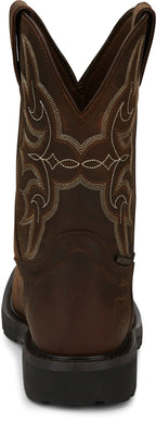 Justin Work Boots Justin Stamped Ricochet Composite Toe Men's Western Work Boot - SE3003