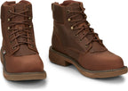 Justin Work Boots Justin Stampede Rush Waterproof Nano Composite Toe Lacer Men's Work Boot - SE466