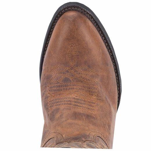 Laredo Men's Birchwood Distressed Tan Western Boots 68452