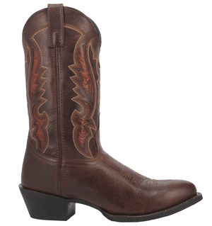 LAREDO Boots Laredo Men's Silas Chocolate Leather Western Boots 68469
