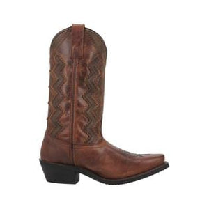 LAREDO Boots Laredo Women's Audrey Snip Toe Tan Leather Boots 51168
