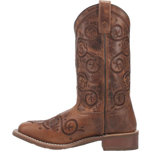 LAREDO Boots Laredo Women's Dizzie Embroidered Leather Western Boots 5863