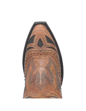 LAREDO Boots Laredo Women's Infinity Tan Snip Toe Western Boots 52423