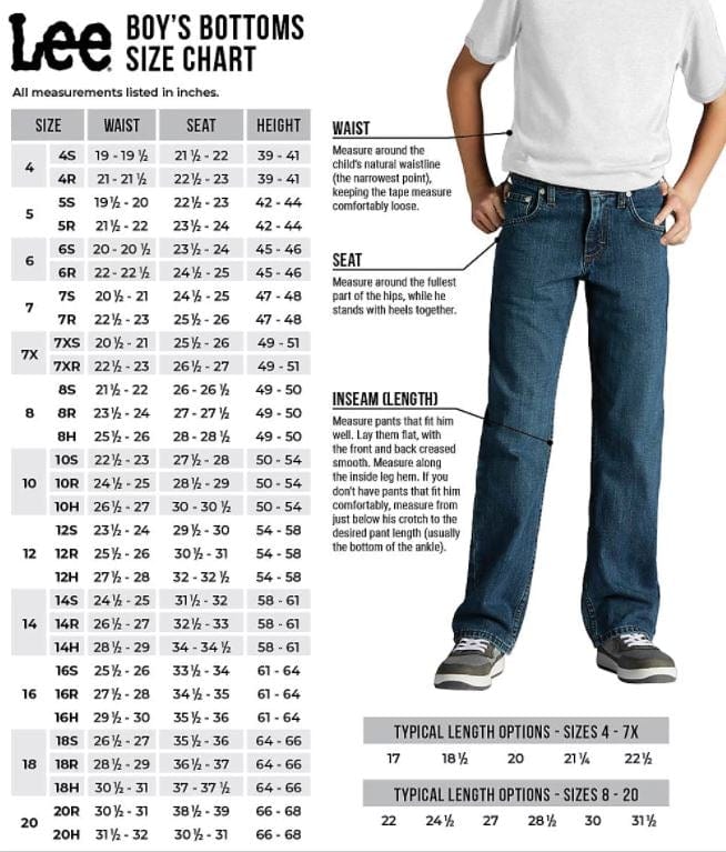 Lee Boy's X-Treme Comfort Porter Slim Fit Jeans 5252519