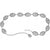 LEEGIN Accessories Tony Lama Women's Silver Concho Link Western Belt C50151