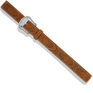 LEEGIN Belts Justin Men's Sequoia Southwestern Bison Belt C21539
