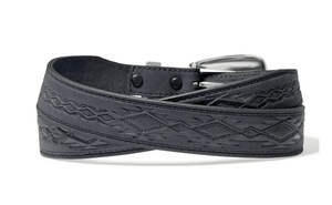 LEEGIN Belts Tony Lama Women's Dakota Black Embossed Belt C51293