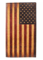 M & F Wallet Nocona Men's Vintage American Flag Rodeo Wallet N5416497