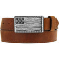 M&F WESTERN Belt Justin Men's Flying High Leather Belt C12685