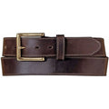 M&F WESTERN Brands Chippewa Men's Brown Leather Belt C00125