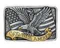 M&F WESTERN Buckle Nocona Men's American Eagle Buckle 37015