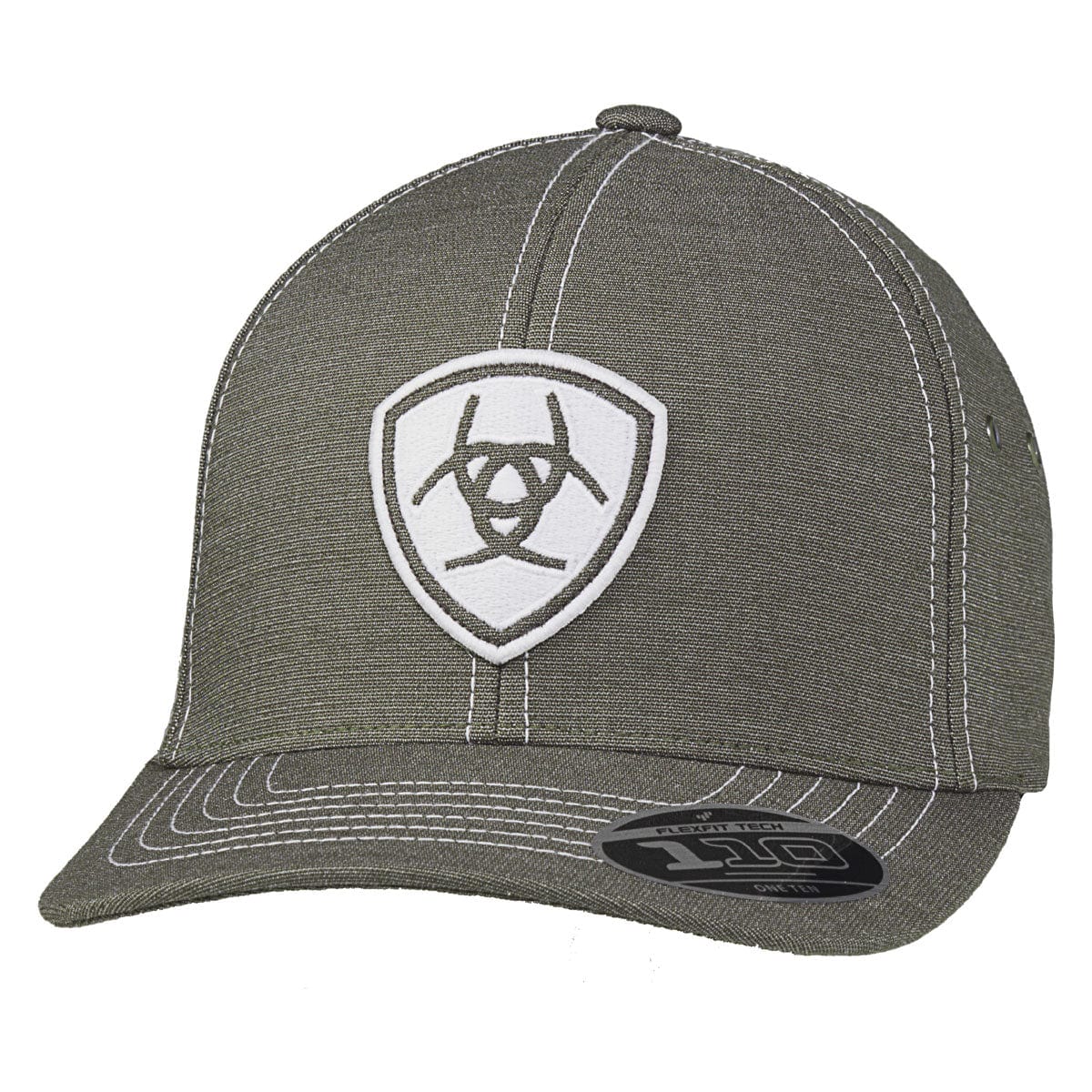 Ariat Men's Grey Embroidered Logo Baseball Cap A300015206