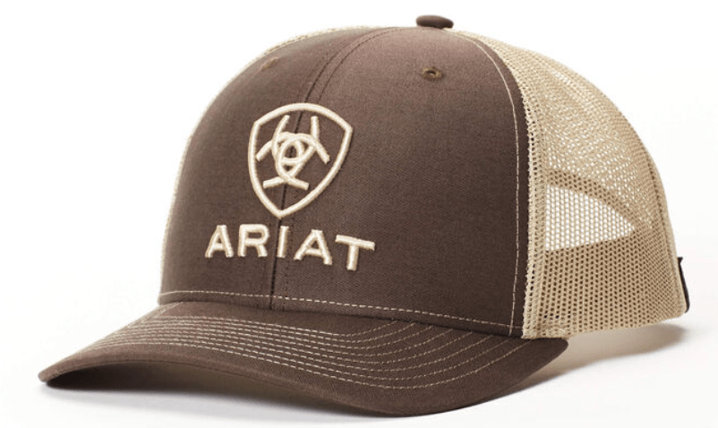M&F WESTERN Hats Ariat Men's Brown Western Cap A300003102