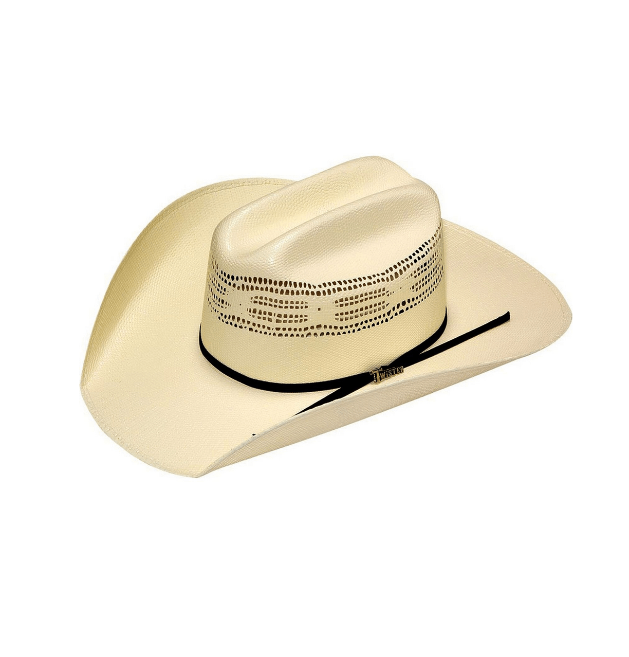 M&F WESTERN Hats M&F Western Men's Twister Bangora Straw Cowboy Hat T71800