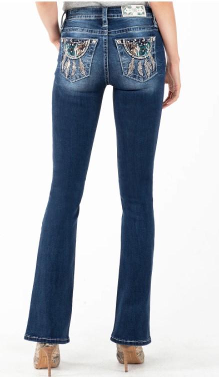 Miss Me Women's Dreamland Bootcut Jeans M3770B - Russell's Wear, Inc.