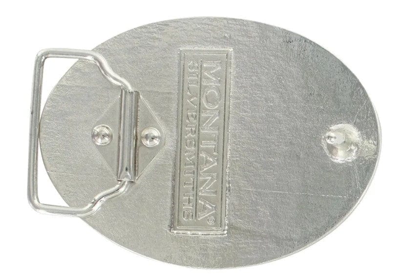 Montana Silversmiths Buckle Montana Silversmiths Grand Mexican Flag Attitude Buckle A855