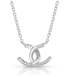 Montana Silversmiths Jewelry Montana Silversmiths Horseshoe Happiness Necklace NC4505