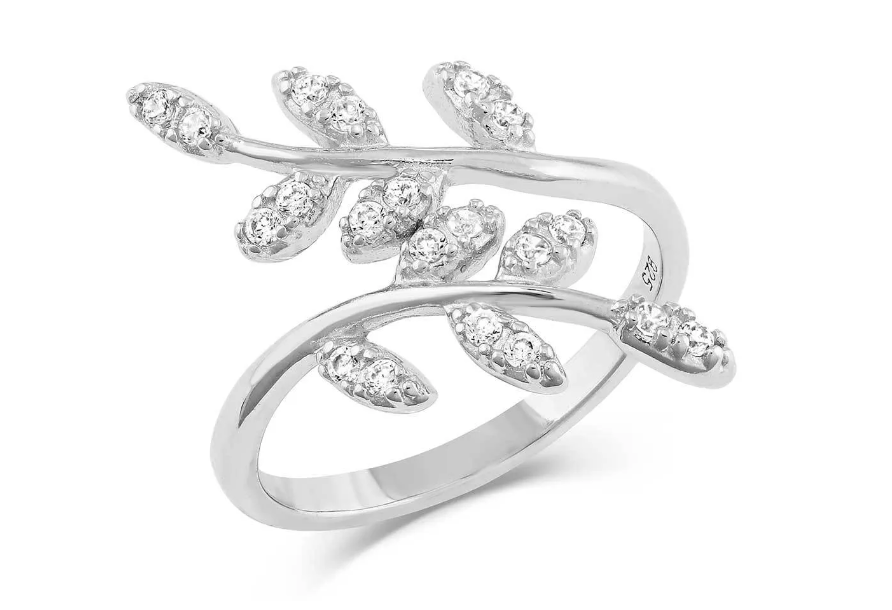 MONTANA SILVERSMITHS Jewelry Montana Silversmiths Sacred Forest Crystal Ring RG5199