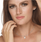 Montana Silversmiths Jewelry Montana Silversmiths Simply Brilliant Flower Jewelry Set JS3874