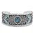 MONTANA SILVERSMITHS Jewelry Montana Silversmiths Women's Blue Spring Turquoise Cuff Bracelet BC5230