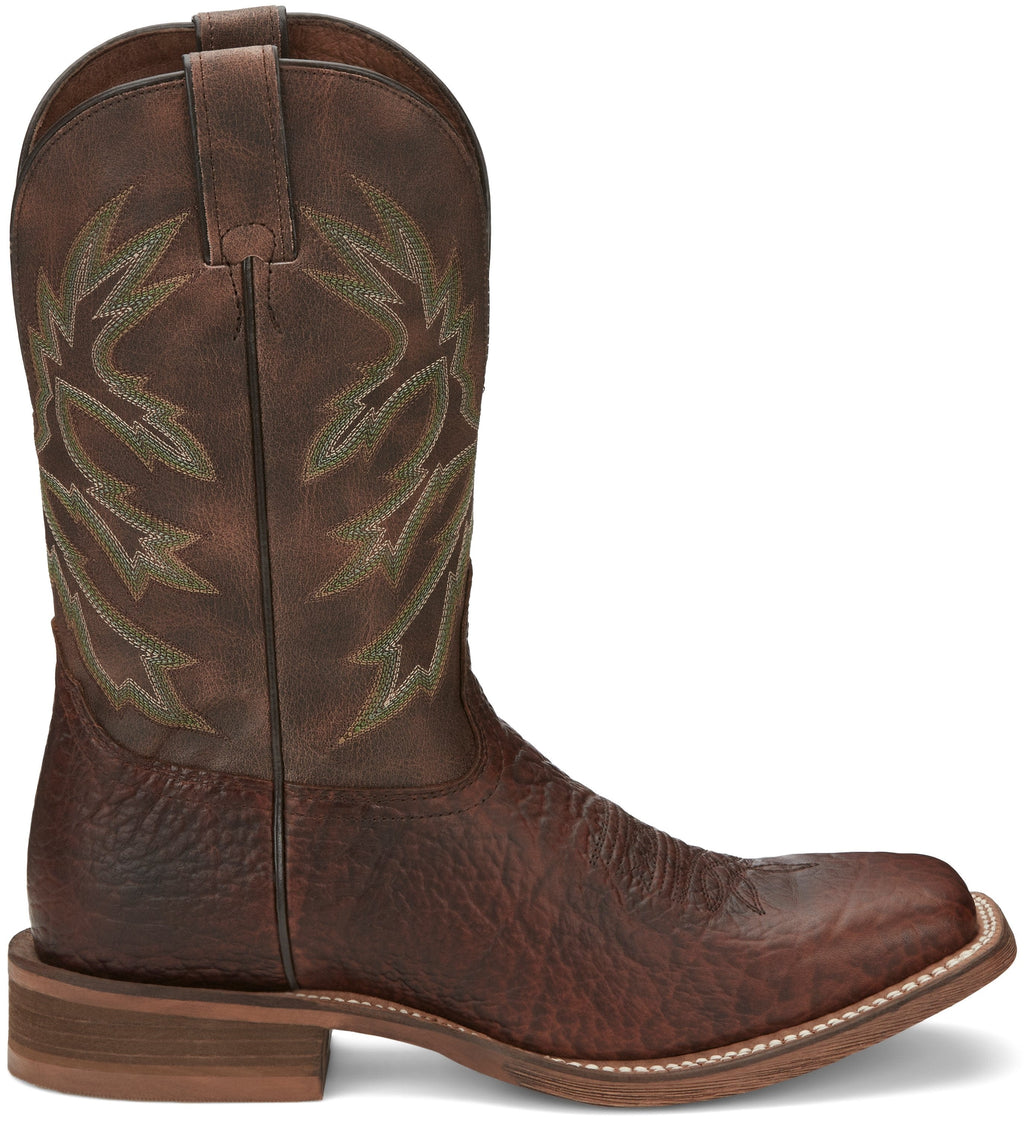 NOCONA Boots Nocona Men's Henry Vintage Brown Square Toe Western Boots - HR5571